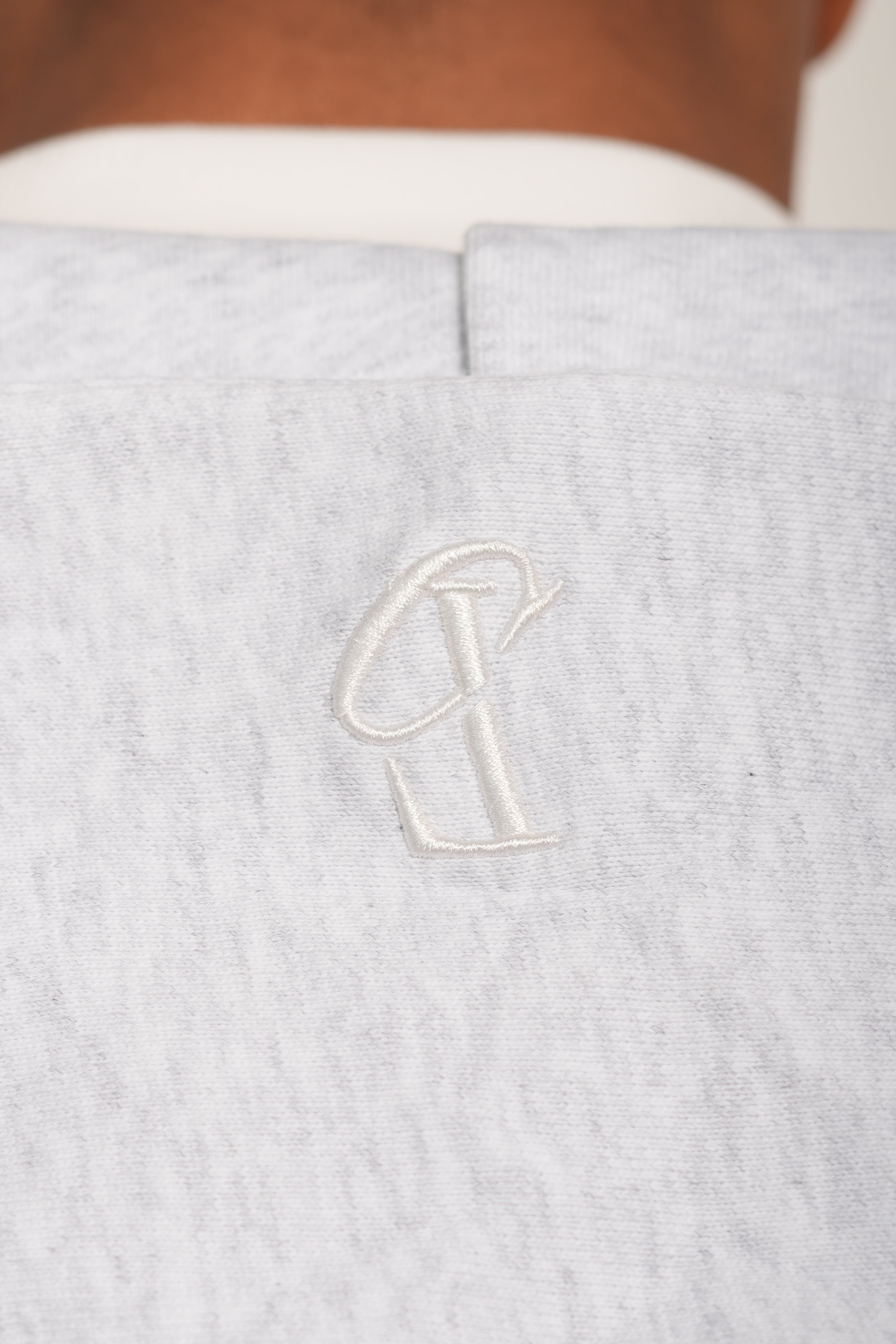 L'Essentiels Zip Up - Grey Marl