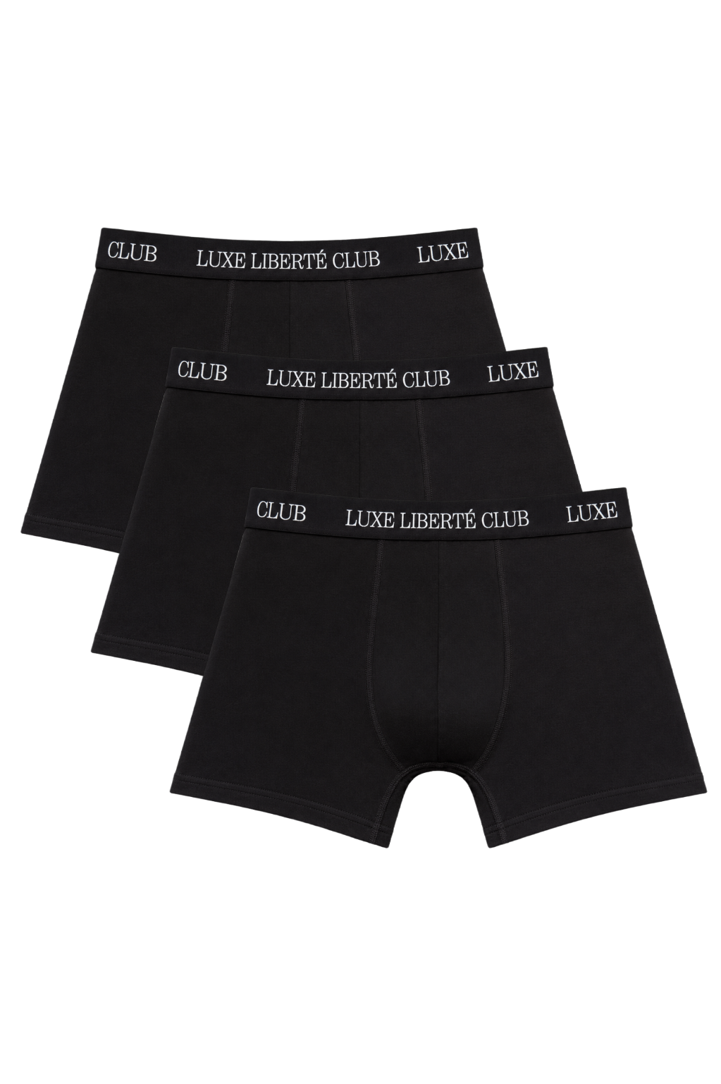 3 Pack Boxer Briefs - Black