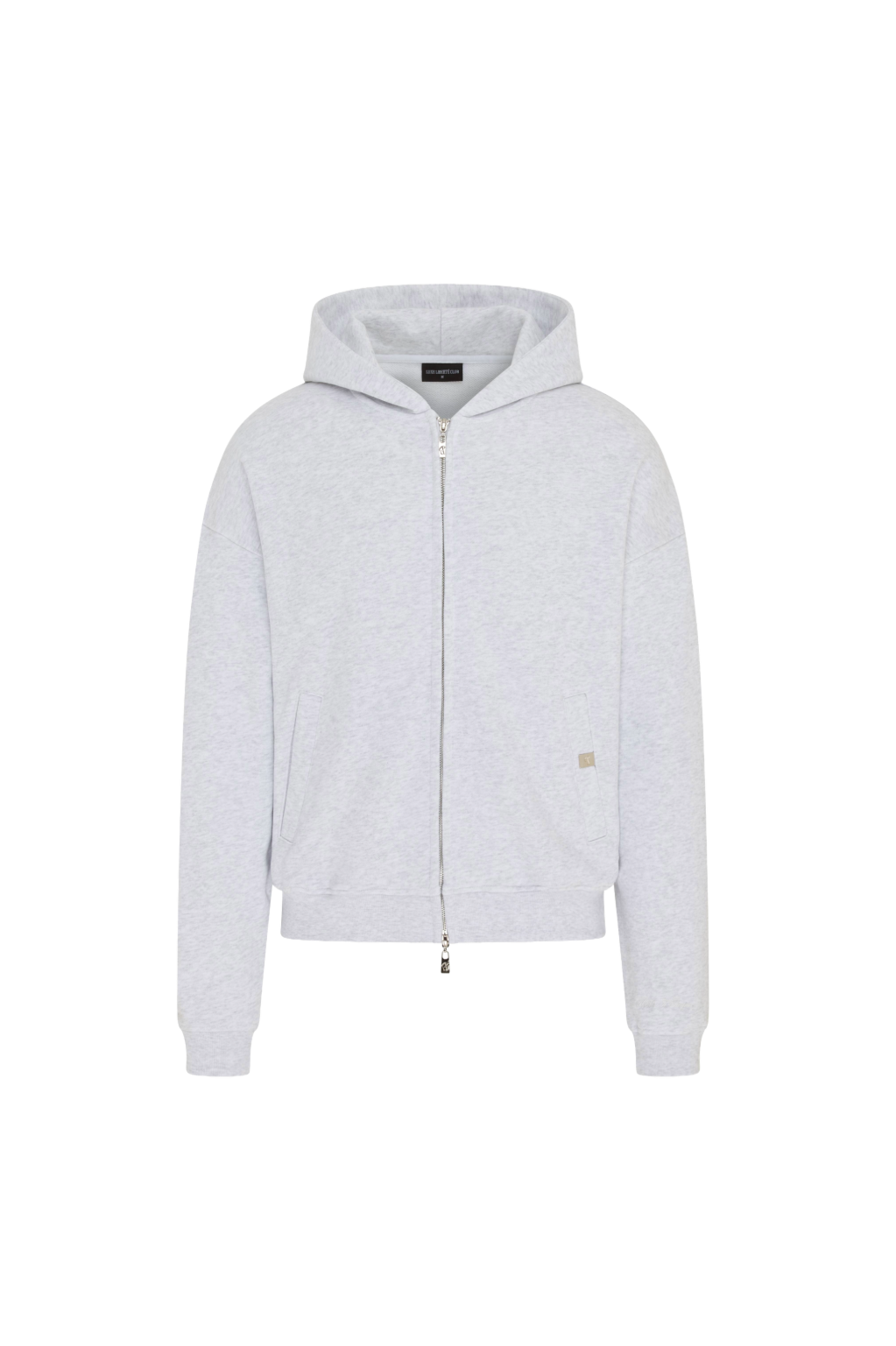 L'Essentiels Zip Up - Grey Marl